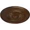 Ekena Millwork Large Floral Ceiling Medallion, Hand-Painted Root Beer Crackle, 41 1/8"OD x 2 1/2"P CM41FLRBC - alternate 4